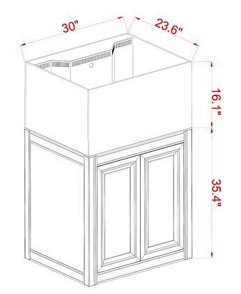 Innovative Marine INT 50 Gallon Complete Reef System - Black