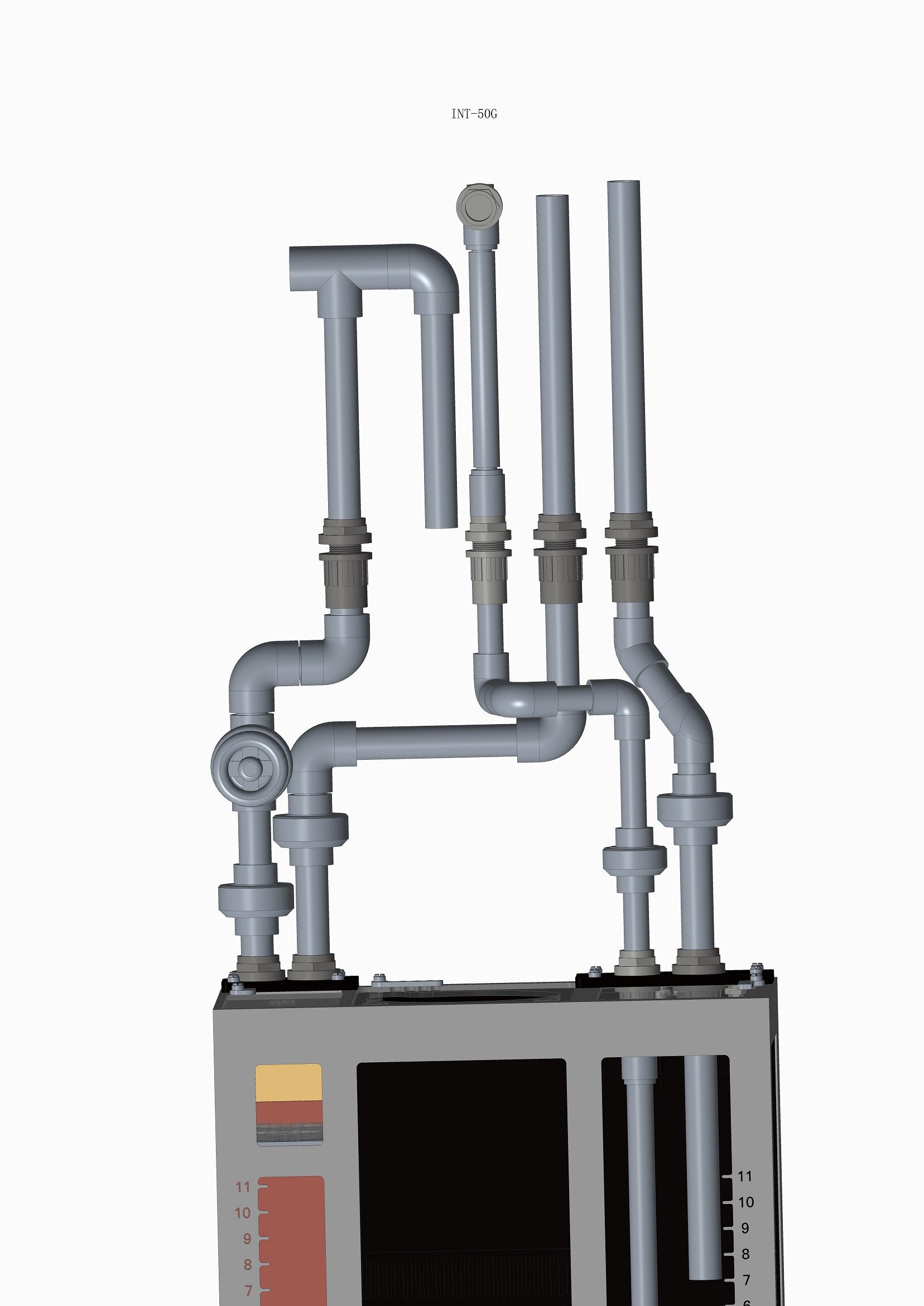 Innovative Marine INT 50 Gallon Complete Reef System - Black