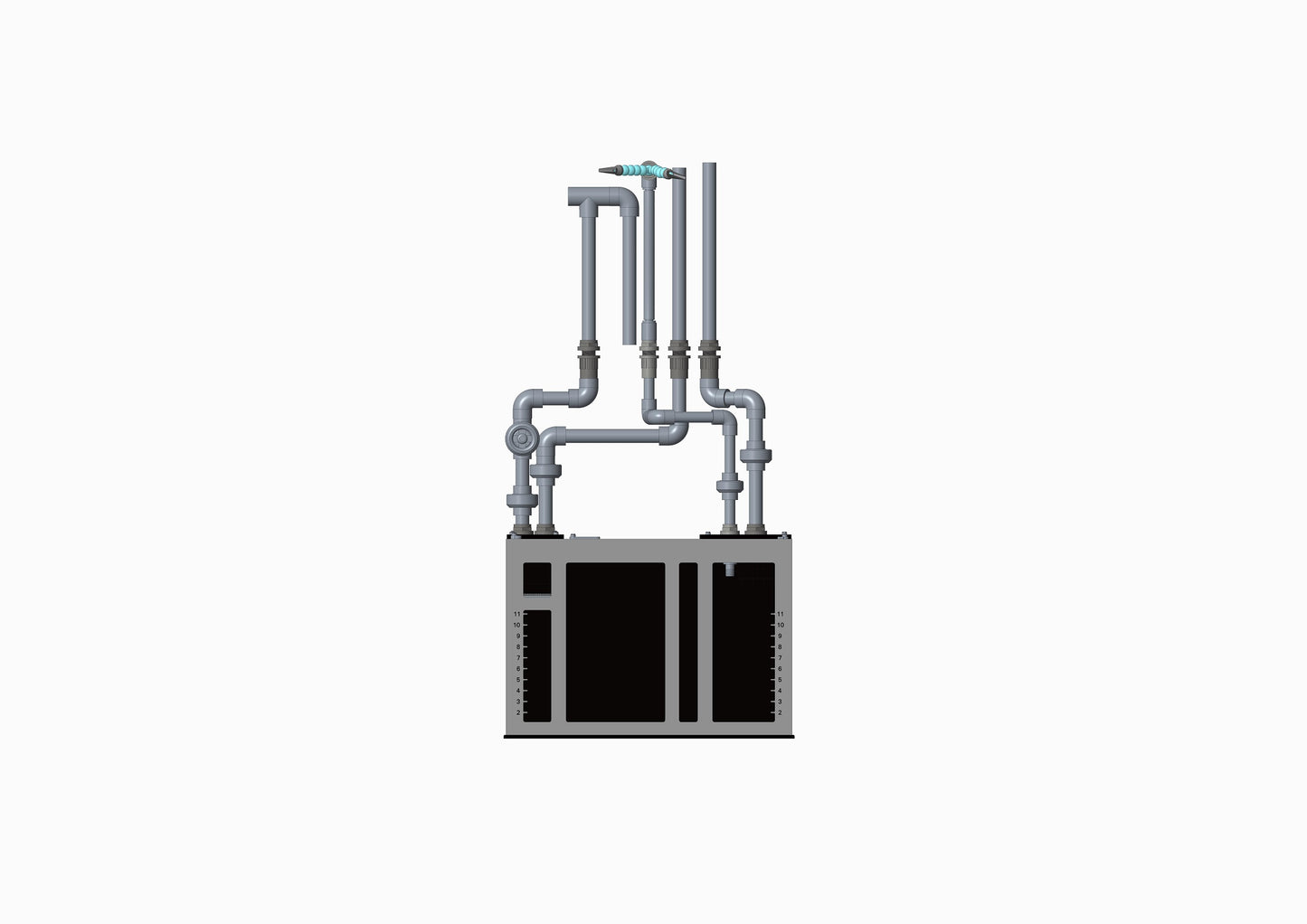 Innovative Marine INT 75 Gallon Complete Reef System - Black