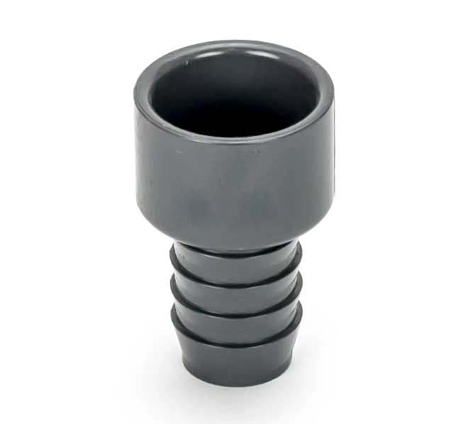 PVC Insert Adapter (Barb x Socket) - 1 1/2 Inch