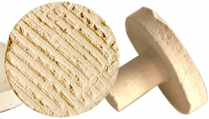 Aquarium Depot Large Fired Ceramic Circular Frag Plugs - 10 Pieces