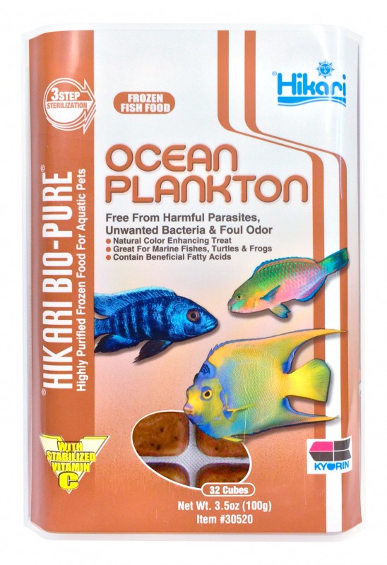 Hikari Bio-Pure Frozen Ocean Plankton Cube Pack - 3.5oz