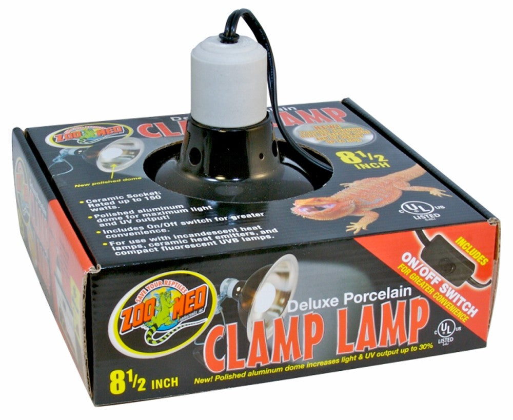 Fluker's clamp lamp outlet with dimmer 5.5 diameter