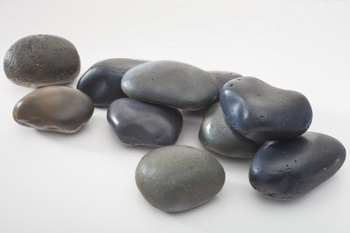 CaribSea Exotica Black River Rock Box - 25 lbs