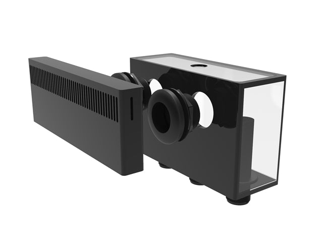 Fiji Cube Low Profile External Overflow Box - 1200 GPH