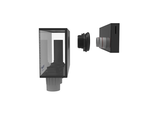 Fiji Cube Low Profile External Overflow Box - 1600 GPH