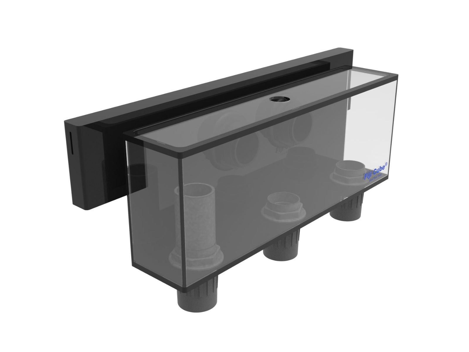 Fiji Cube Low Profile External Overflow Box - 2400 GPH
