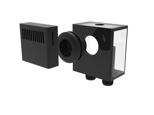 Fiji Cube Low Profile External Overflow Box - 400 GPH