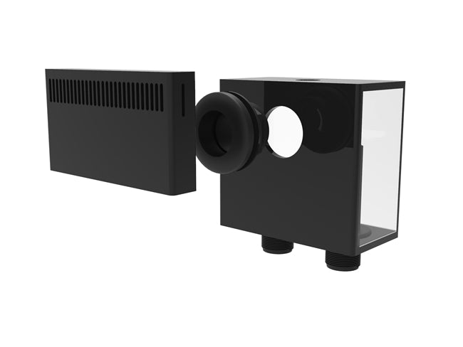 Fiji Cube Low Profile External Overflow Box - 800 GPH