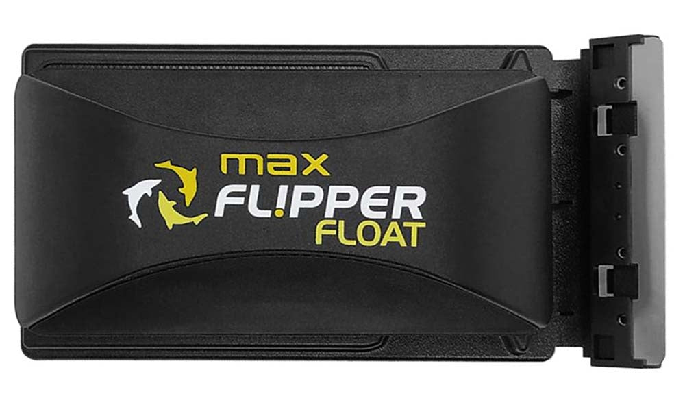 Flipper Max FLOAT 2 in 1 Magnetic Aquarium Algae Cleaner - 5-8" to 1" Glass or Acrylic Tanks