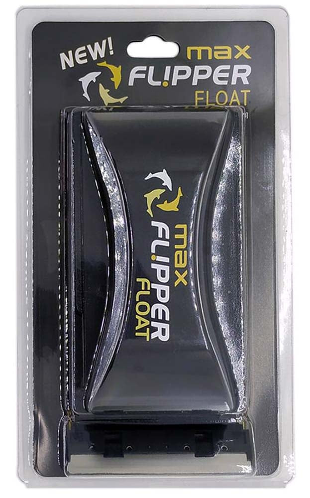 Flipper Max FLOAT 2 in 1 Magnetic Aquarium Algae Cleaner - 5-8" to 1" Glass or Acrylic Tanks