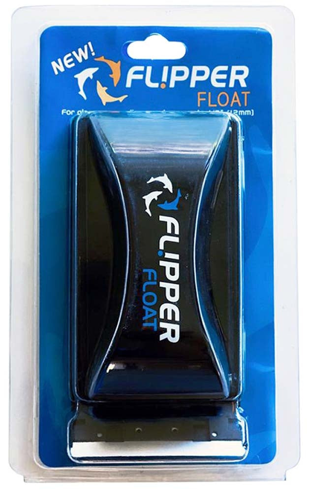 Flipper Standard FLOAT 2 in 1 Magnetic Aquarium Algae Cleaner - Up to 1-2" (12MM)