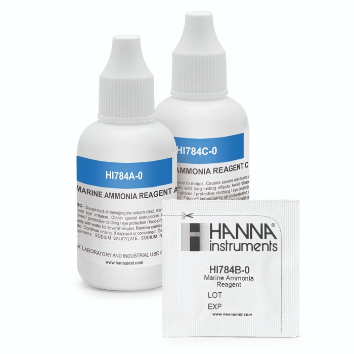 Hanna Checker Marine Ammonia Reagents HI784-25