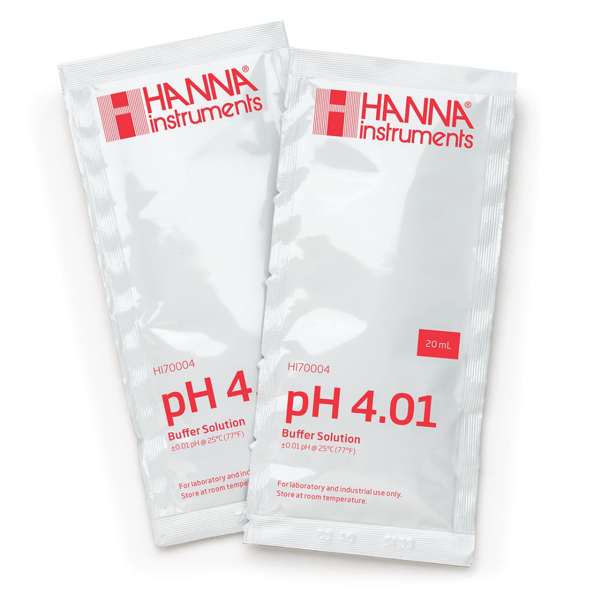 Hanna pH 4.01 Calibration Buffer Sachet (20 mL) - HI70004