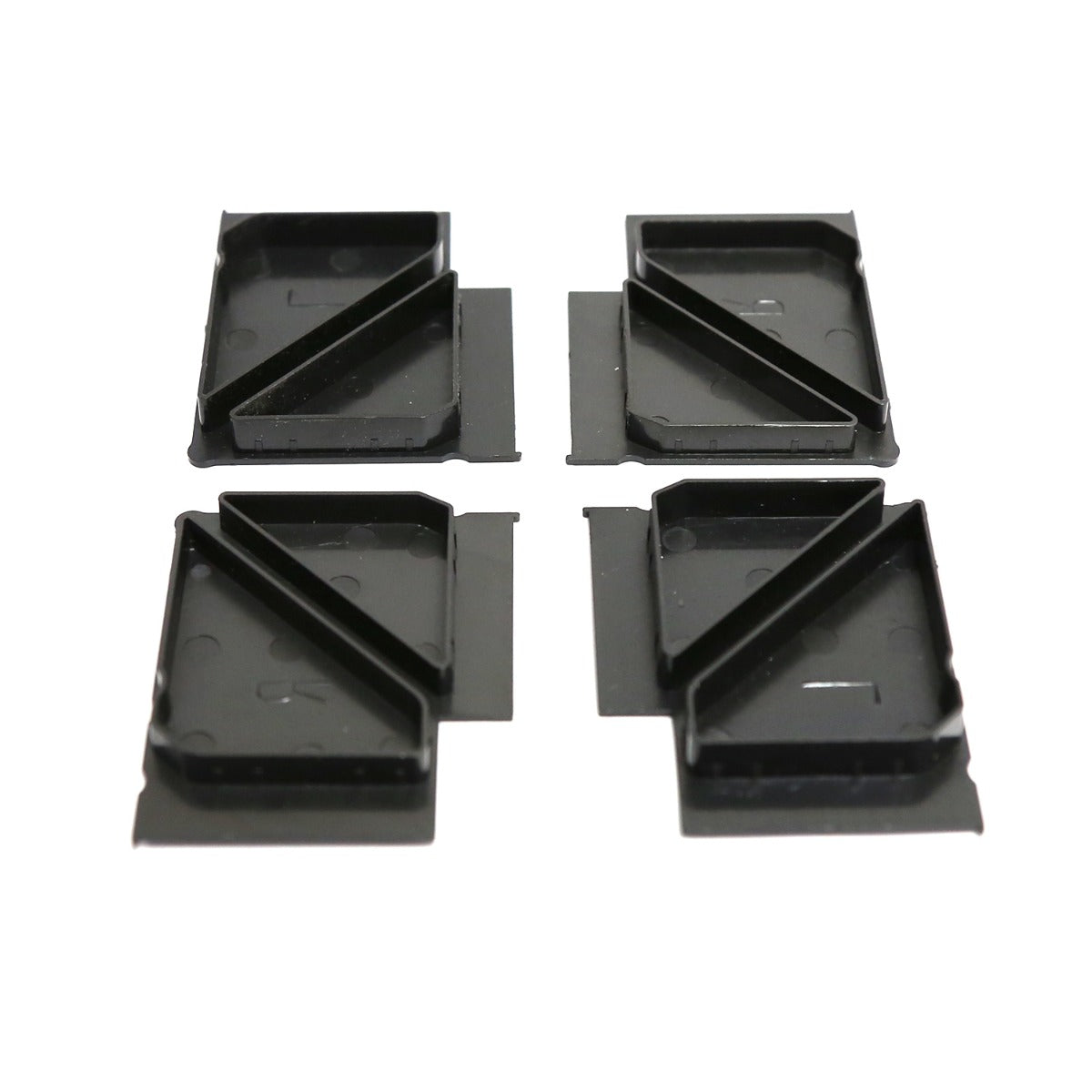 Innovative Marine APS Aquarium Stand Plastic End Caps Inch Part E Inch 4 Pack