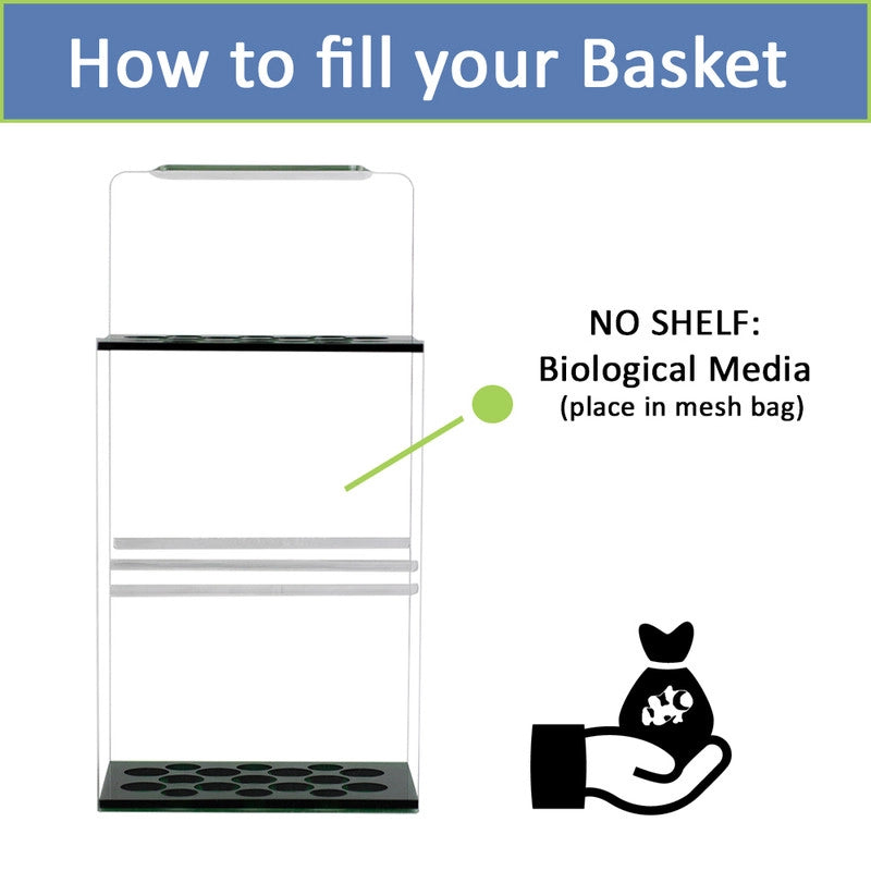 inTank Chamber Two Media Basket Fluval Flex 15 | Fluval Flex 57L