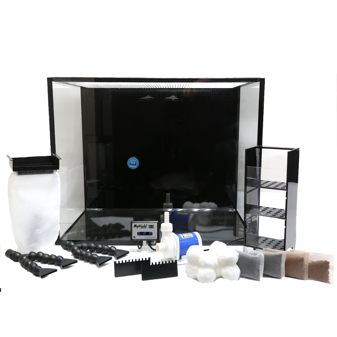 Innovative Marine Fusion Pro 2 - 40 AIO Aquarium w/ APS Stand - Black