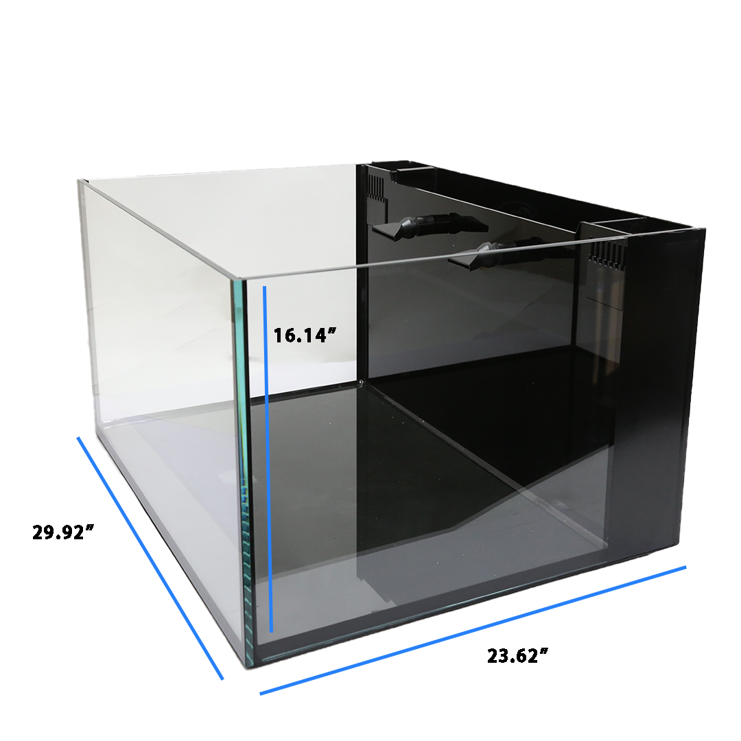 Innovative Marine Fusion Pro 2 | 50 AIO Lagoon Aquarium w/ APS Stand - Black