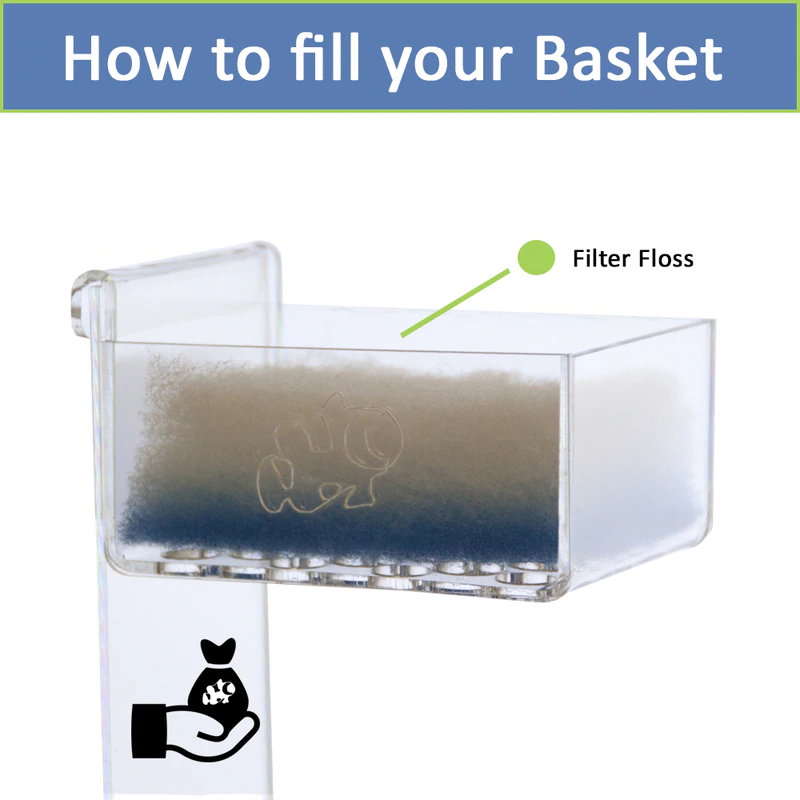 inTank Filter Floss Holder for Innovative Marine Fusion-Pro 30L | Fusion 40 | Fusion Lagoon 50