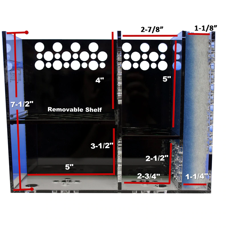 inTank Media Basket for Fluval Aquaclear 110 | Hagen AquaClear 110
