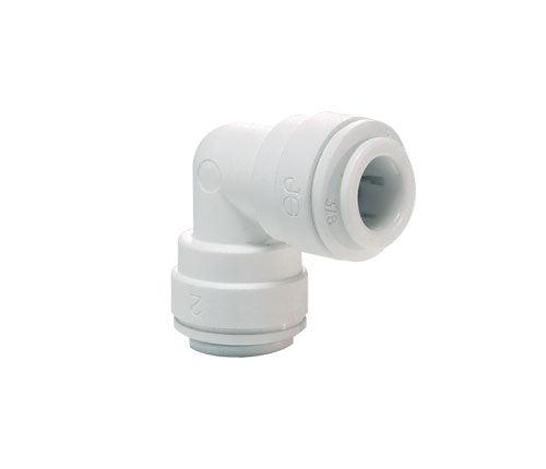 John Guest Reverse Osmosis RO Fitting - PP0308W Straight Elbow 1/4 Inch