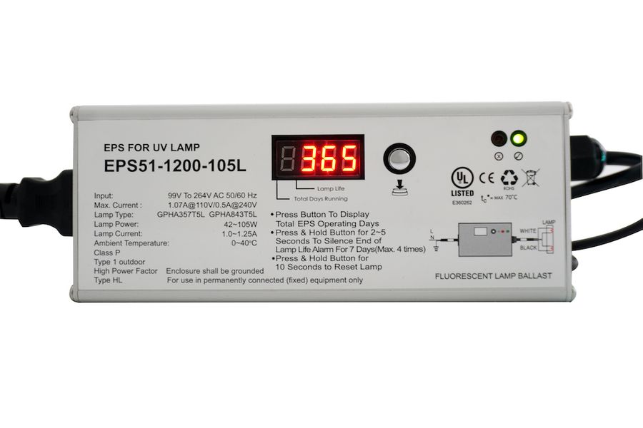 Lifegard Aquatics Ballast for Amalgam Pro Max Germicidal UV 55, 90 ,120 Watts R450207