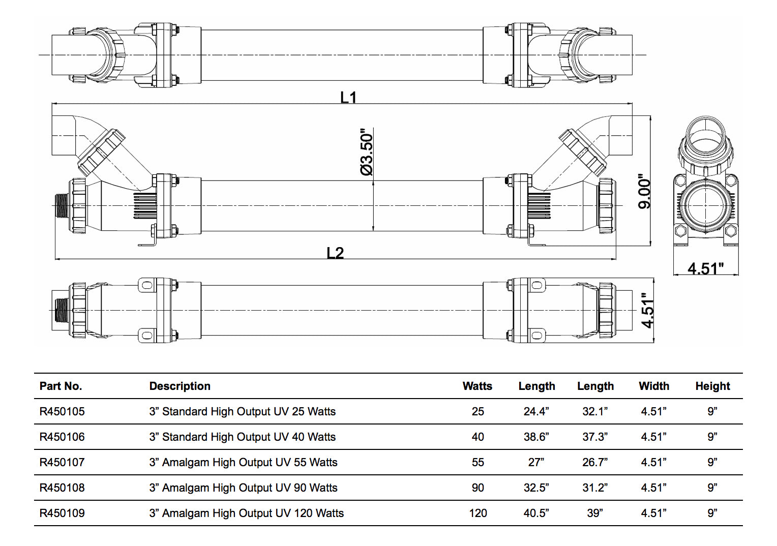 Lifegard Aquatics Pro-MAX Ultraviolet Sterilizer - 25 Watt