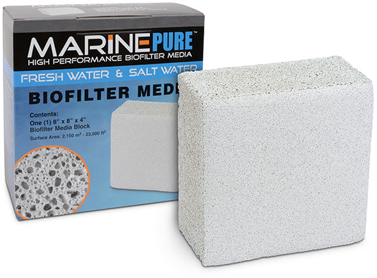 CerMedia MarinePure Biofilter Media Block 8x8x4