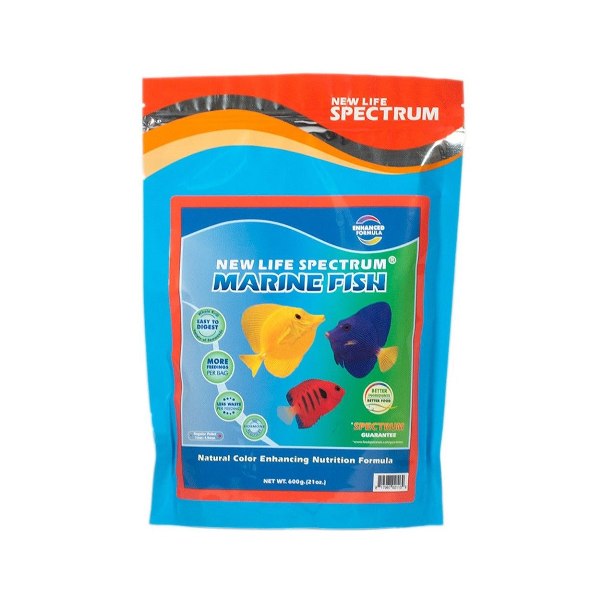 New Life Spectrum Marine Formula 1 mm Sinking Pellets - 600 g