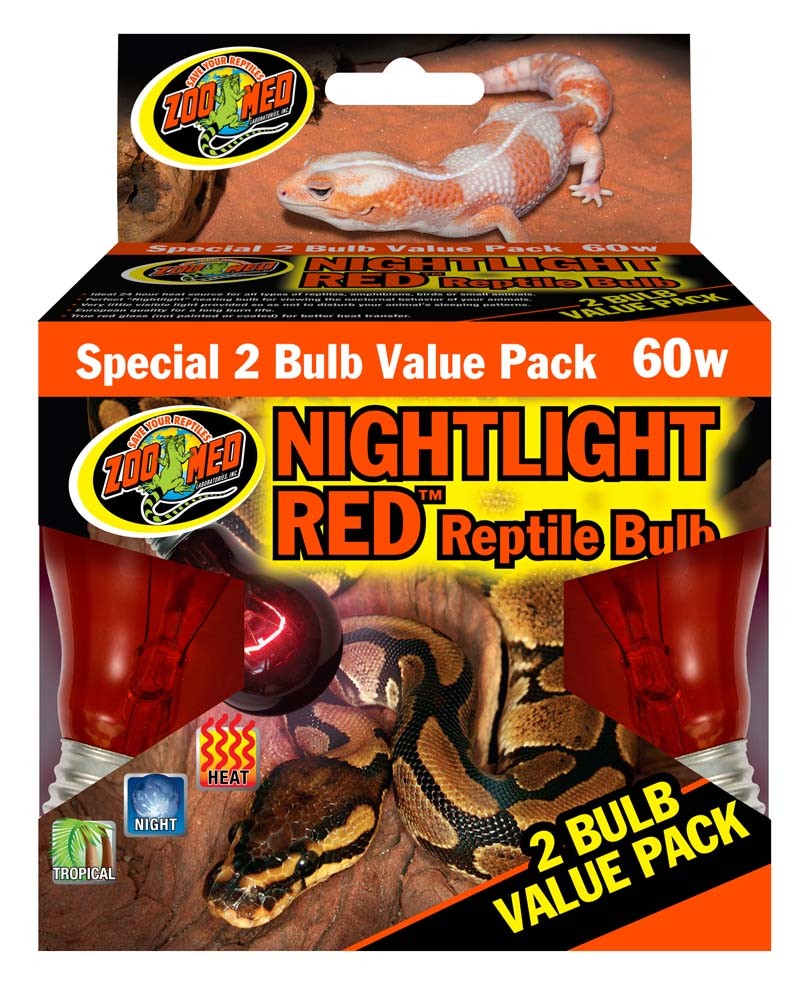 Nightlight red cheap reptile bulb