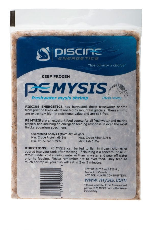 Piscine Energetics PE Frozen Mysis Shrimp - 40oz