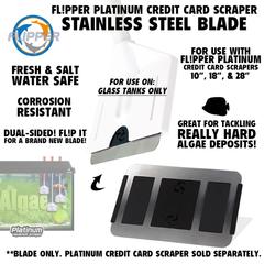 Flipper Platinum Aquarium Scraper for Glass and Acrylic Tanks