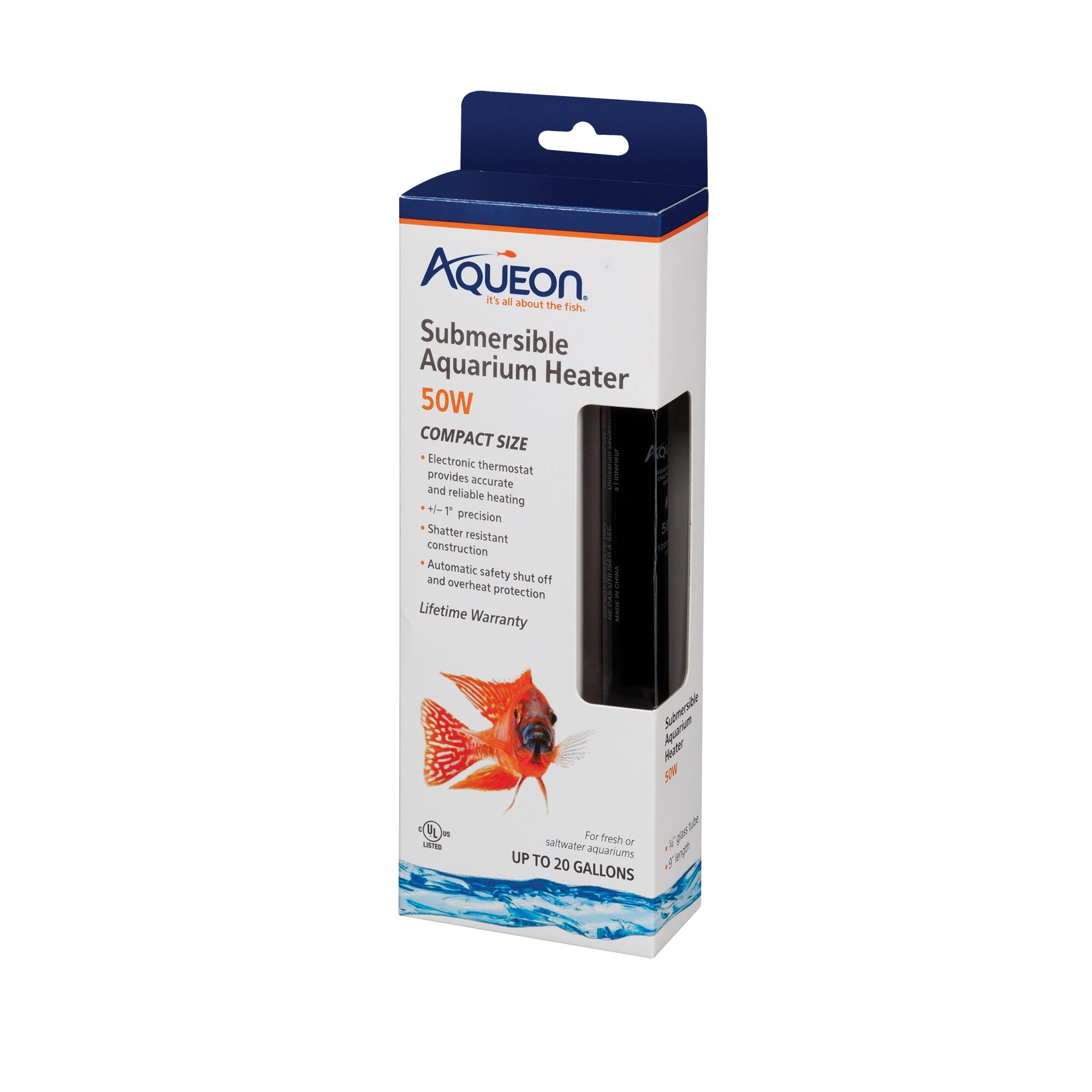 Aqueon Submersible Heater - 50 W