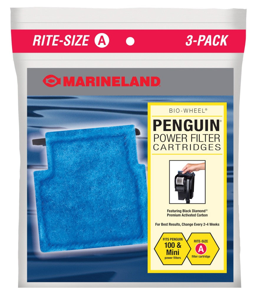 Marineland Penguin Power Filter Cartridge Rite-Size A - 3pk