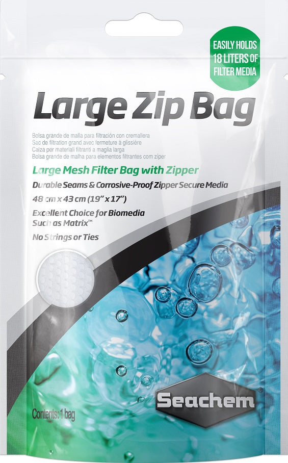 Seachem Large Zip Bag