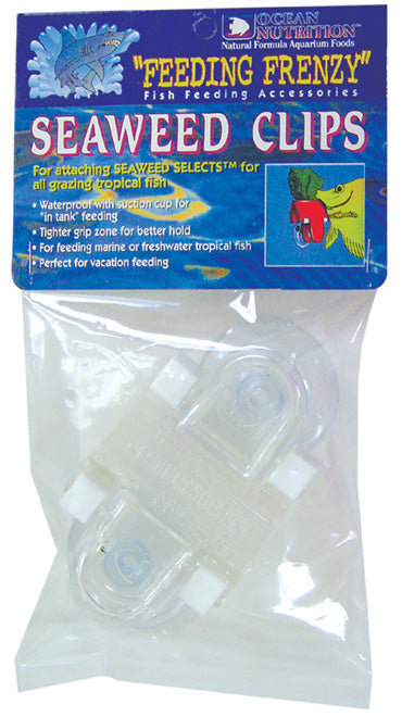 Ocean Nutrition Feeding Frenzy Seaweed Clips - 2 pack