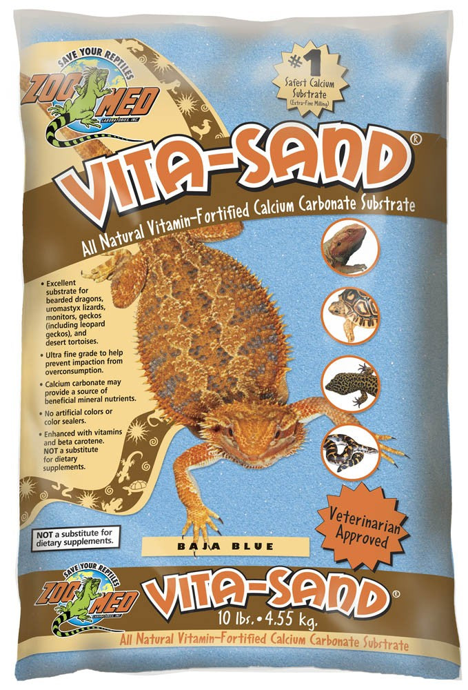 Zoo Hermit Crab Sand Blue 2 Lbs