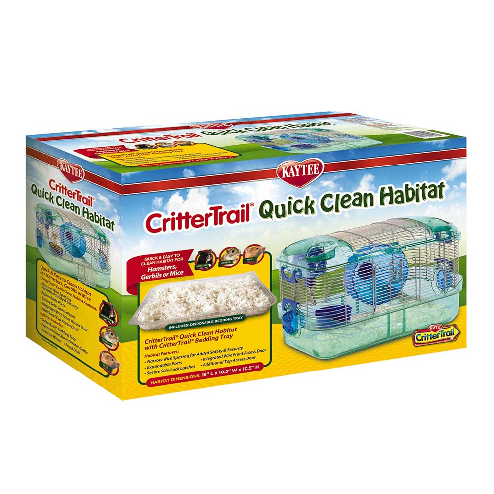 Kaytee Crittertrail Quick Clean Habitat - The Pet Source