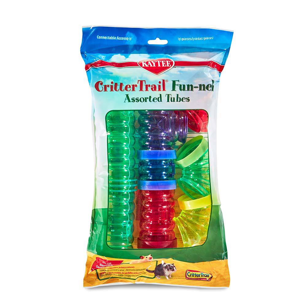 Kaytee CritterTrail Fun-nels Value Pack Assorted Tubes - The Pet Source