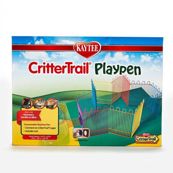 Kaytee Crittertrail Playpen With Mat - The Pet Source