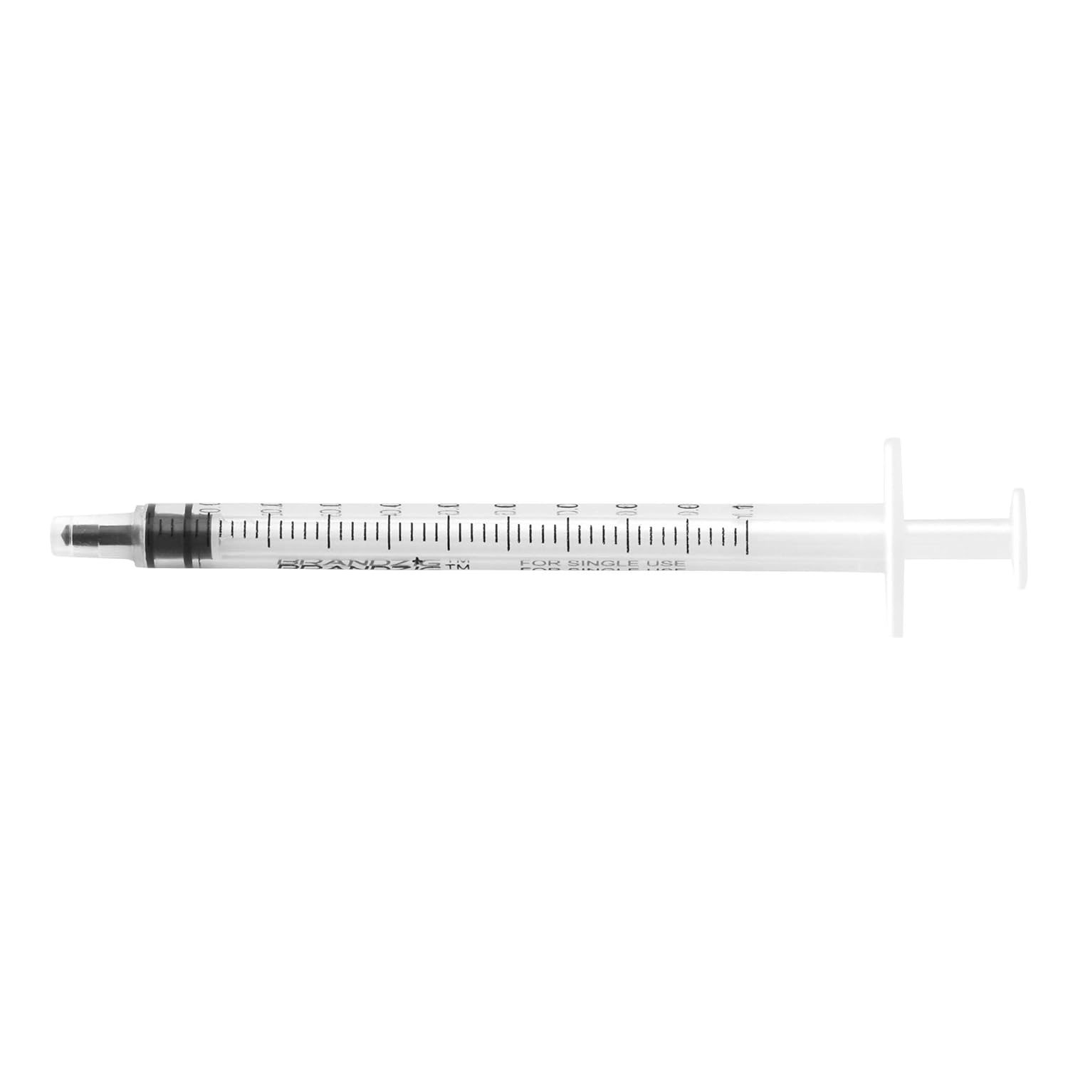 Aquarium Depot Oral Syringe Luer Slip Tip, No Needle, Sterile Individually - 1ml