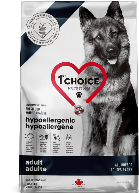 1st Choice Nutrition Hypoallergenic Cod Dry Adult Dog Food - 2kg