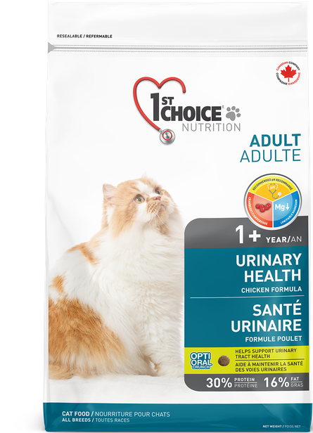 1st Choice Nutrition Urinary Health Chicken Dry Adult Cat Food - 1.8kg