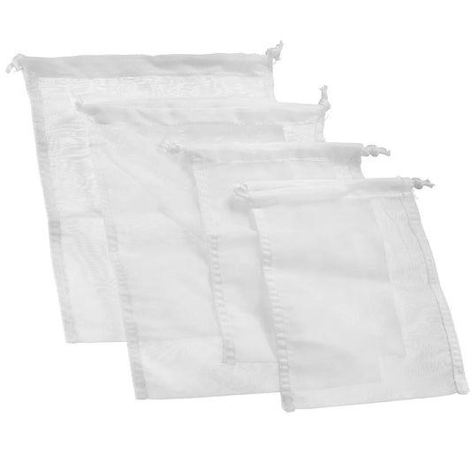 Maxspect Mesh Media Bag with Draw String (Set of 4)