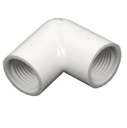 PVC Elbow TxT White - 2 Inch