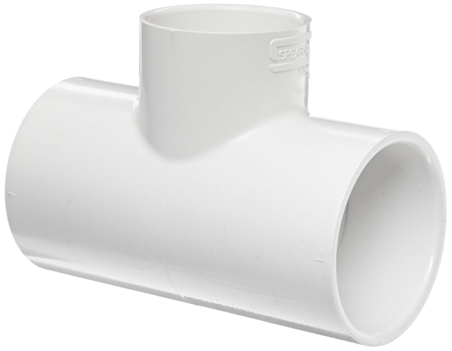 PVC Tee Schedule 40 - 1 1/2 Inch White