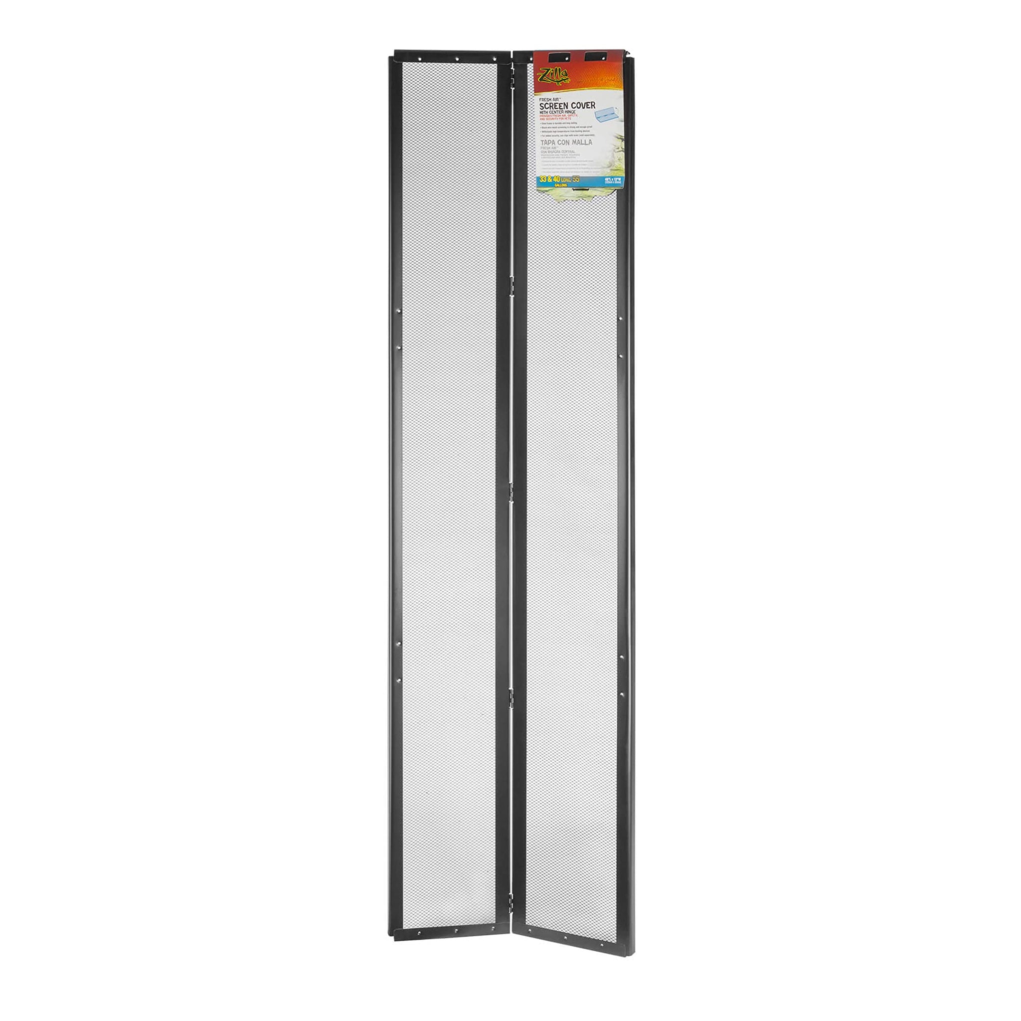 Zilla Fresh Air Screen Cover with Centre Hinge 48" x 13"