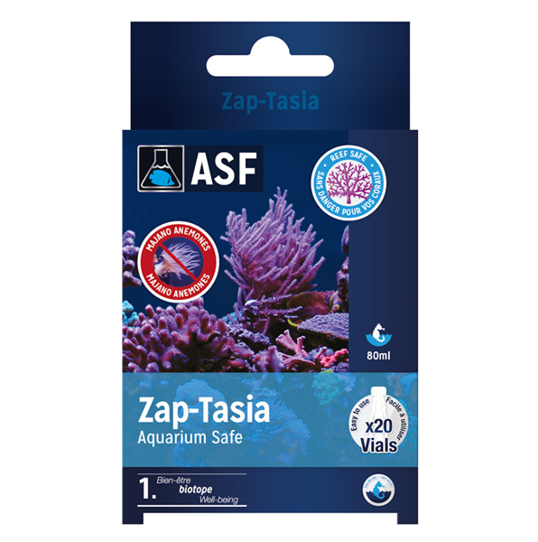 ASF Zap-Tasia Aquarium Safe Aiptasia Treatment - 20 x 4ml Vials