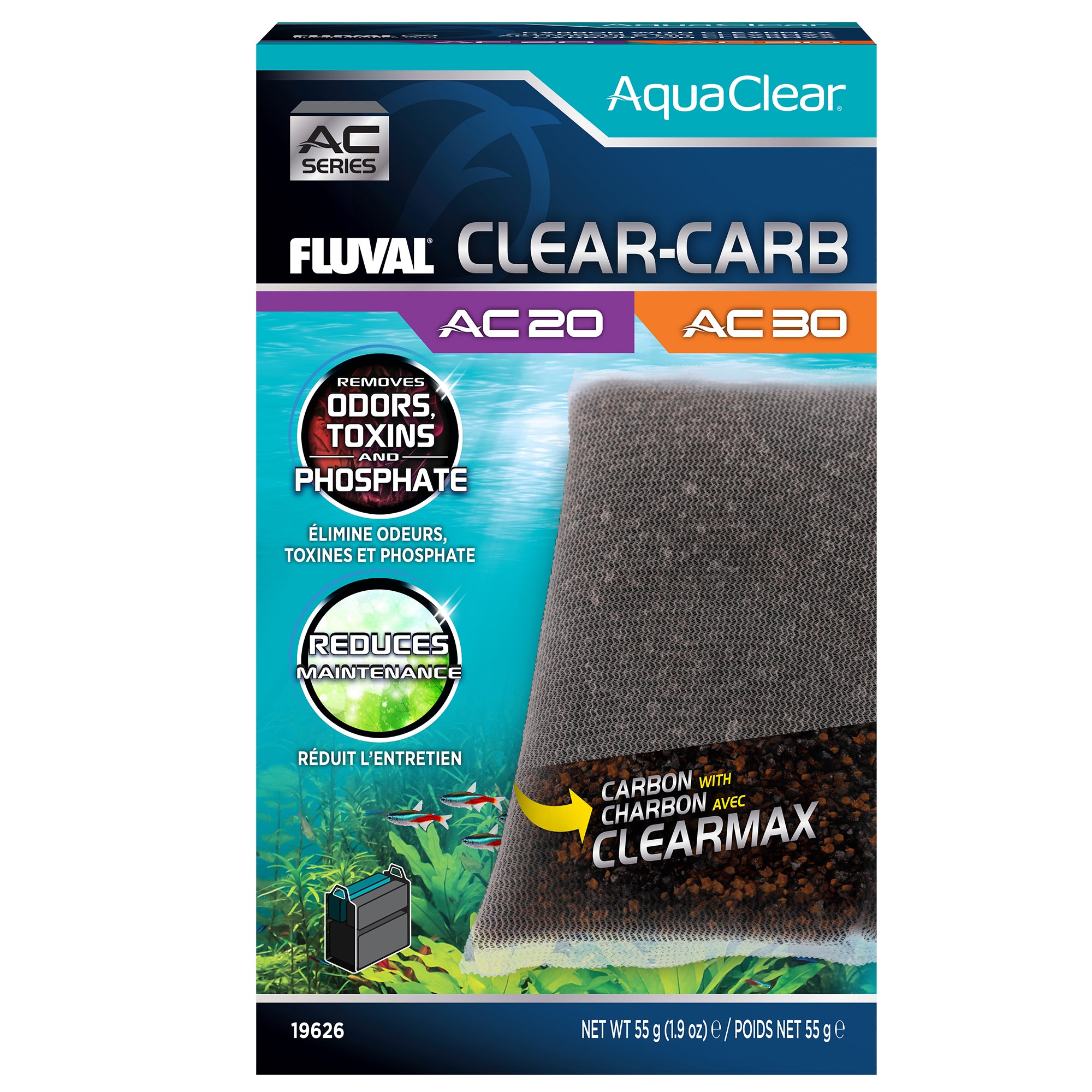 AquaClear Clear-Carb for AC20/AC30