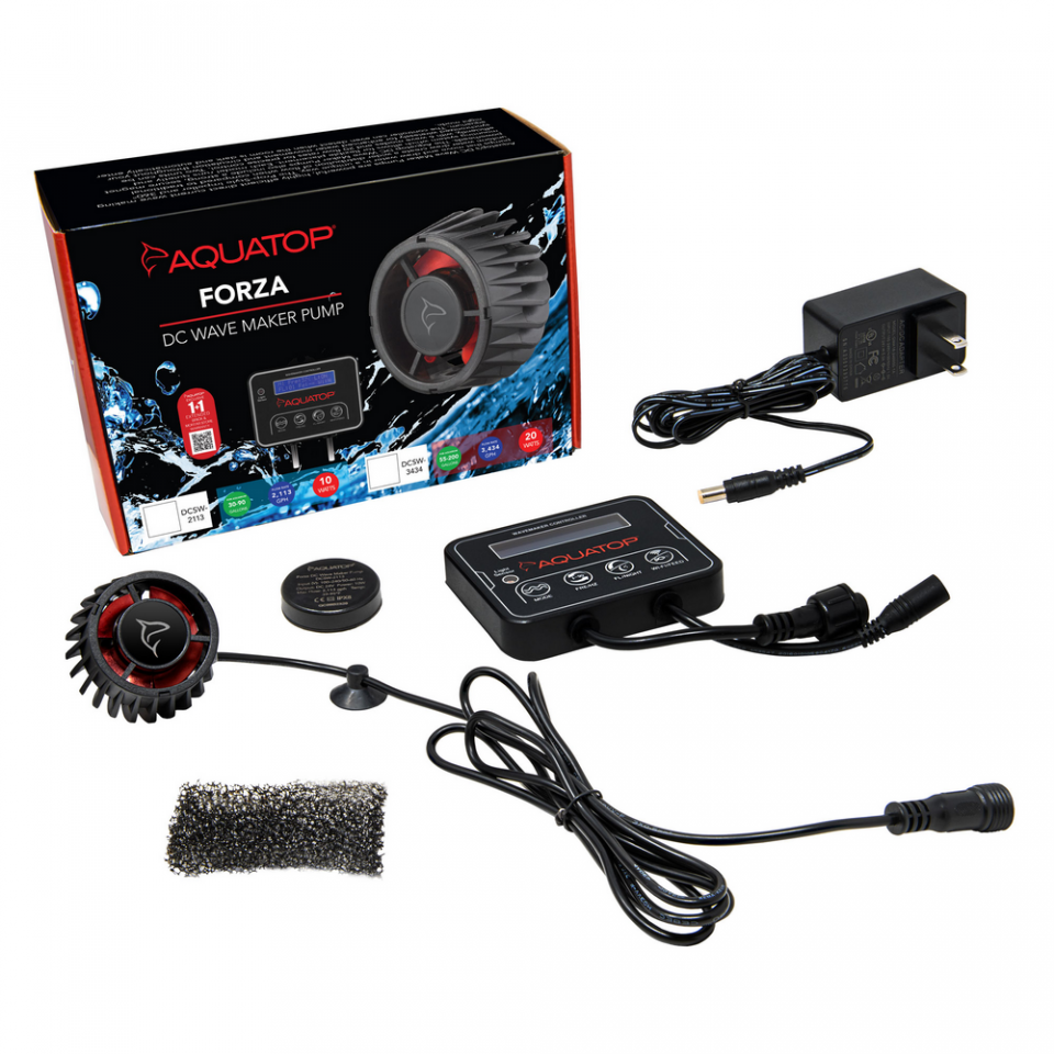 Aquatop Forza MaxFlow Slim DC Wavemaker with Controller - 2113 GPH